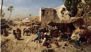 Arab or Arabic people and life. Orientalism oil paintings 153